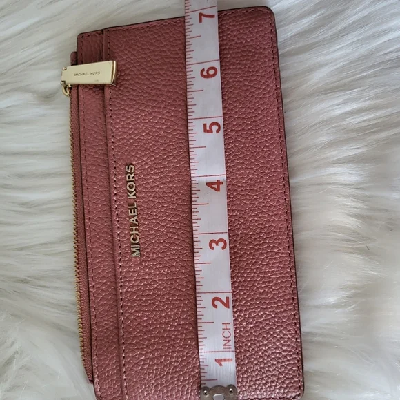 Michael Kors Pink Leather Wallet - Picture 6 of 7